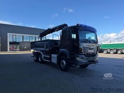 MAN TGS 33.470 6x4 3 zijdige Kipper/ Hiab 188 B-3 E...
