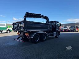 MAN TGS 33.470 6x4 3 zijdige Kipper/ Hiab 188 B-3 E...