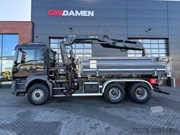 MAN TGS 33.470 6x4 3 zijdige Kipper/ Hiab 188 B-3 E...