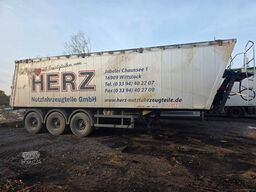 KEMPF ca. 50 cbm Getreidekipper, Unfall, Kornschieber