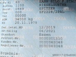 Spitzer Güllezubringer  Tankauflieger