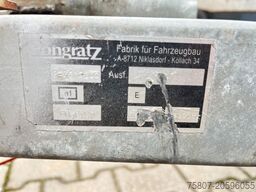 PONGRATZ Kipper 1500 kg L 3,65 m B1,9m Nutzlast 1205 kg