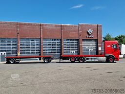 DAF XF 410 6x2 SpaceCab - Flatbed - Euro 6 + 2 axle...