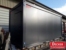 Decker Containerbau Bürocontainer 20ft, Staplertaschen