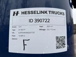 DAF XF 450 SSC Super Space LED Smarrttacho 2 Standa...