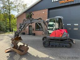 Mecalac 6 MCR Snelwissel, 3 bakken, 3 voudige zijgiek