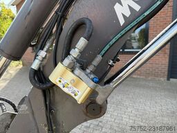 Mecalac 6 MCR Snelwissel, 3 bakken, 3 voudige zijgiek