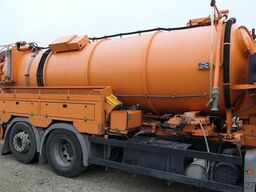 MAN 26.340 TGM 6x2, Müller VM F120 KH, Pumpe,Gelenkt