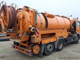 MAN 26.340 TGM 6x2, Müller VM F120 KH, Pumpe,Gelenkt