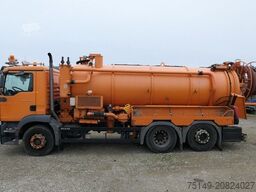 MAN 26.340 TGM 6x2, Müller VM F120 KH, Pumpe,Gelenkt