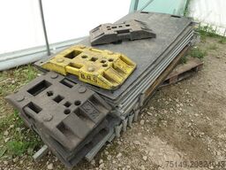  Absperrung Schilderpaket mit Rampen