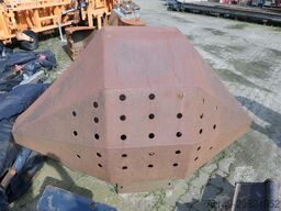 Böschungslöffel, 45Grad, 2.400mm,