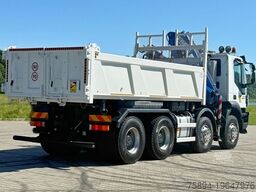 IVECO TRAKKER 450 * FASSI F215A.0.22 + FUNK / 8x4 *TOP