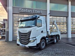 IVECO AS280X58Y/ PS ON Meiller AK 16. T Funk AHK Cam