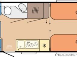 Hobby Maxia 585 UL zum Mieten mit Rolli Umbau