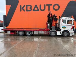 Scania R 124 8x2*6 PK 72002 + JIB / PLATFORM L=7756 mm
