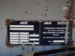 SAMRO NACZEPA PLATFORMA / STALOWA  POD?OGA 