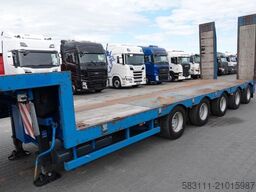 NOOTEBOOM NISKOPODWOZIE / DMC: 80 000 KG / 5 OSI / SKR?TNE