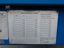 NOOTEBOOM NISKOPODWOZIE / DMC: 80 000 KG / 5 OSI / SKR?TNE