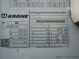 KRONE CH?ODNIA / THERMO KING SLX 400 / DOPPELSTOCK / K