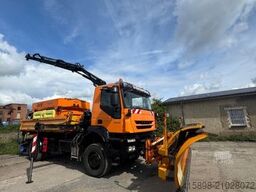 IVECO 190-360 Trakker 4x4 Kran/ Schneeschild+ Streuer