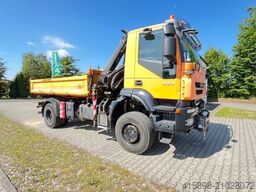 IVECO 190-360 Trakker 4x4 Kran/ Schneeschild+ Streuer