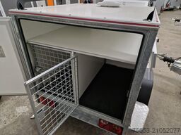 Other Hunde Transport Anhänger TomDog 3 mit Lüfter isoliert 100kmh verfügbar