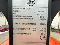 BT Fahrerstand Hochhubwagen Elektro SPE160 Triplex