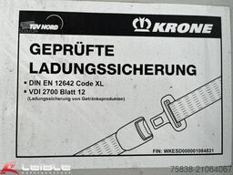KRONE SD*Tautliner*Liftachse*Code XL*BPW*Pal.-Kasten*