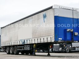 SCHMITZ CARGOBULL S01 Pritsche Plane 92m³ Liftachse safety-roof