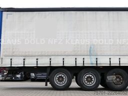 SCHMITZ CARGOBULL S01 Pritsche Plane 92m³ Liftachse safety-roof