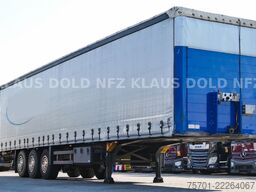 SCHMITZ CARGOBULL S01 Pritsche Plane 92m³ Liftachse safety-roof
