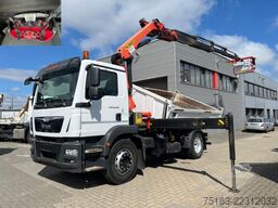 MAN TG-M 18.290 4x2 2-Achs Kipper Kran Funk 4xhydr+G