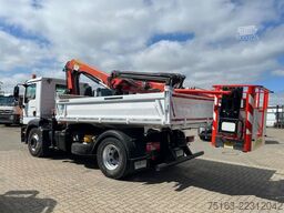 MAN TG-M 18.290 4x2 2-Achs Kipper Kran Funk 4xhydr+G