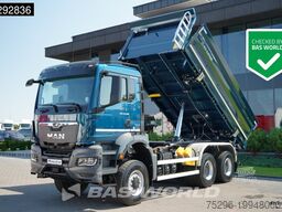 MAN TGS 33.480 TGS 6X6 11m3 KH-3-Way Kipper 6x6 Ste...