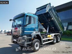 MAN TGS 33.480 TGS 6X6 11m3 KH-3-Way Kipper 6x6 Ste...
