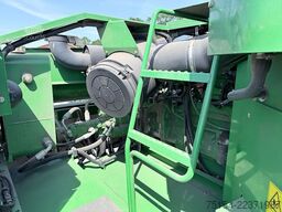 John Deere W540 mit Raspvorsatz