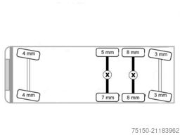 VOLVO FMX 460 8x4 BL - SILOAUFSTELLER - Nr.: 549