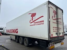 KRONE SD KüHLAUFLIEGER, CARRIER 1950, DOPPELSTOCK, PALETTENKASTEN, LIFTACHSE