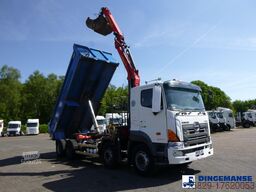 Hino FY1EUKA RHD + Palfinger E120L + grapple