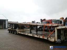 Traylona 2-axle platform trailer 39000KG / Extendable 19M