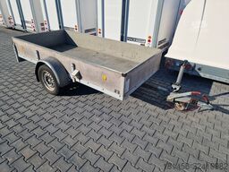 Auto prikolica Alf Fahrzeugbau offen Kasten gebremst 300x150cm gebrauch