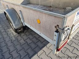 Alf Fahrzeugbau offen Kasten gebremst 300x150cm gebrauch