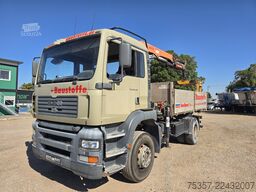 MAN TGA 18.410  Kipper mit Kran Palfinger