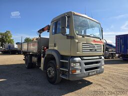 MAN TGA 18.410  Kipper mit Kran Palfinger