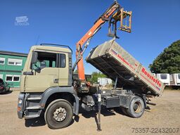 MAN TGA 18.410  Kipper mit Kran Palfinger