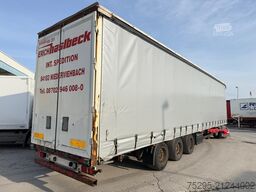 Kögel 3 Achs MEGA SAF Hubdach 2x E-Rad TÜV bis 07 26