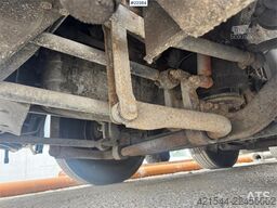 Scania R480 flatbed truck with manual loading ramps - rep