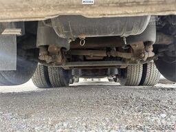 Scania R480 flatbed truck with manual loading ramps - rep
