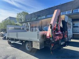 Mitsubishi Fuso Canter Flatbed Truck with Rear-Mounted Crane